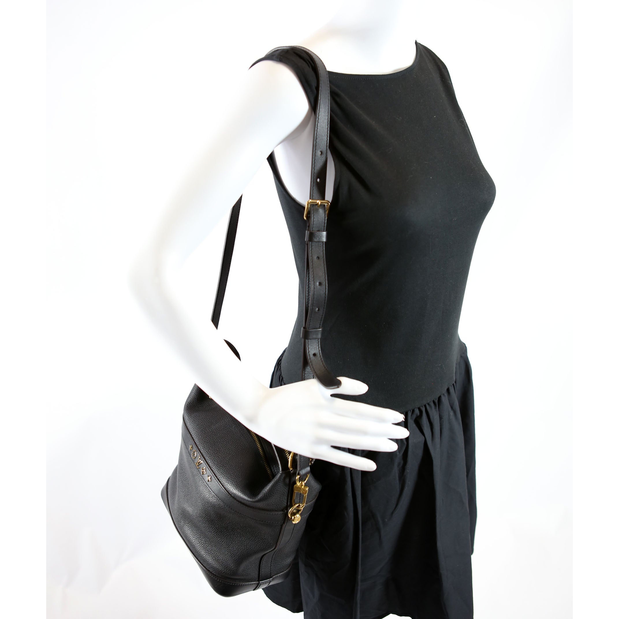 Cruiser PM Grained Leather Black/Gold