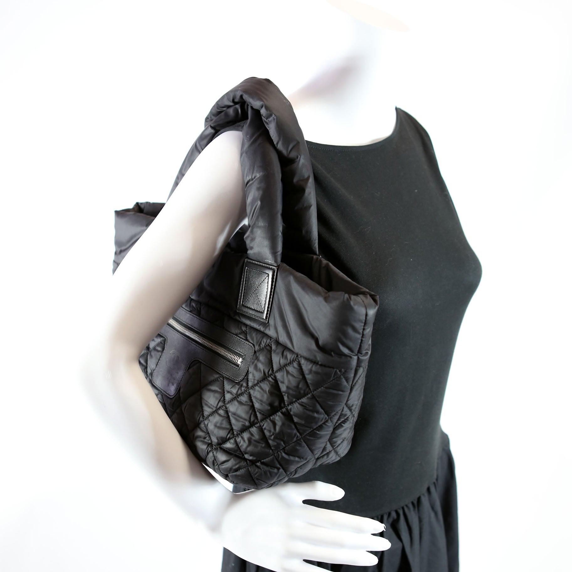 Coco Cocoon Nylon Small Black
