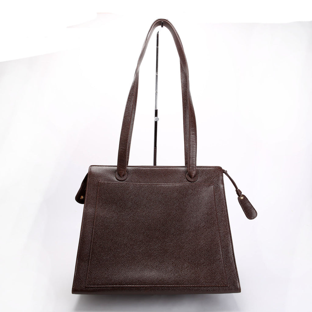 CC Timeless Shoulder Bag Caviar 5M Brown