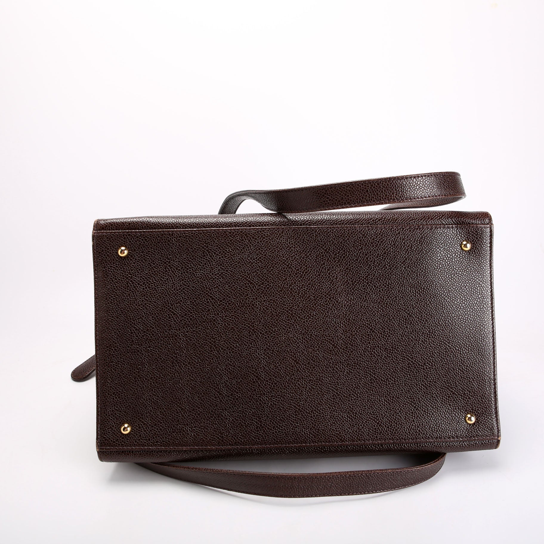 CC Timeless Shoulder Bag Caviar 5M Brown