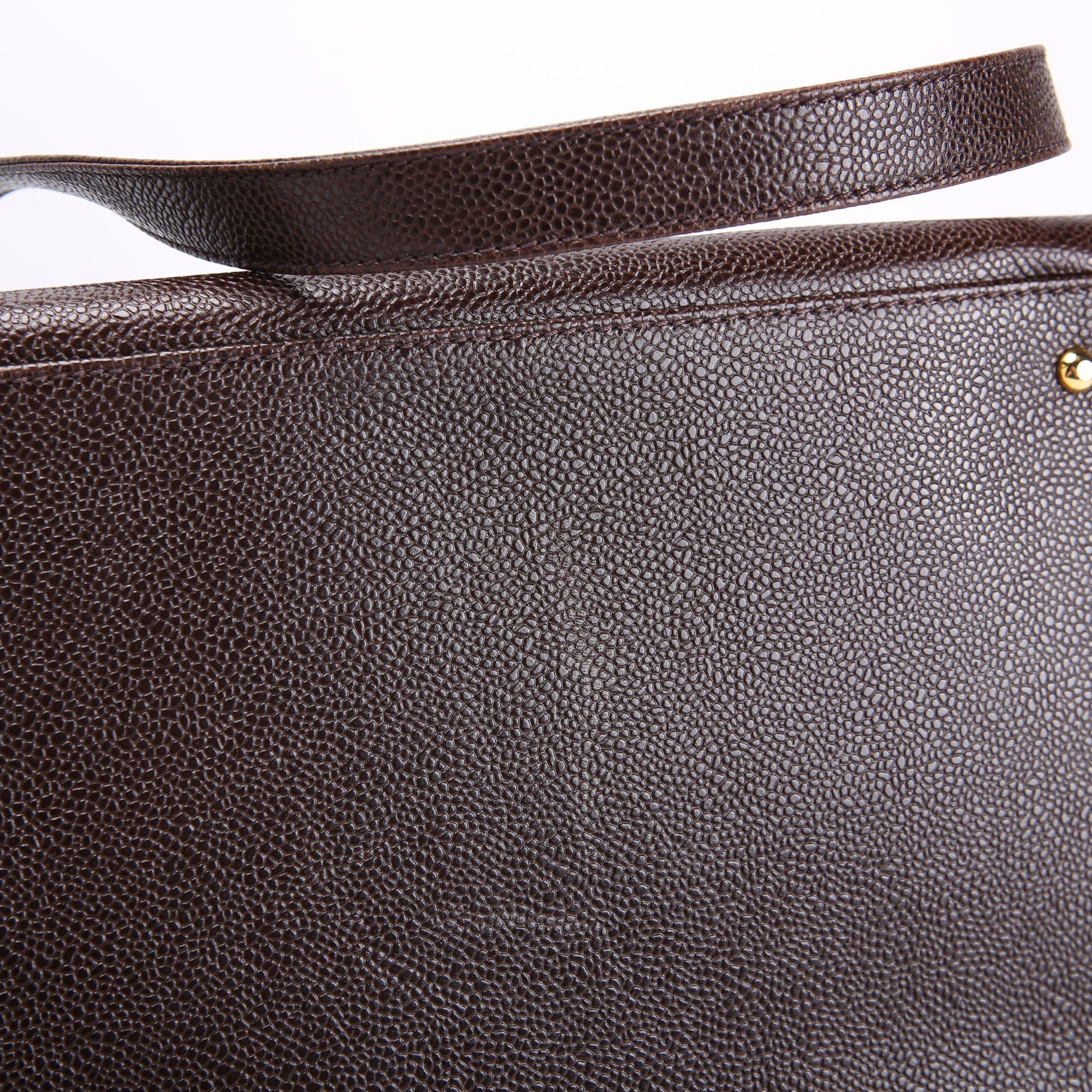 CC Timeless Shoulder Bag Caviar 5M Brown
