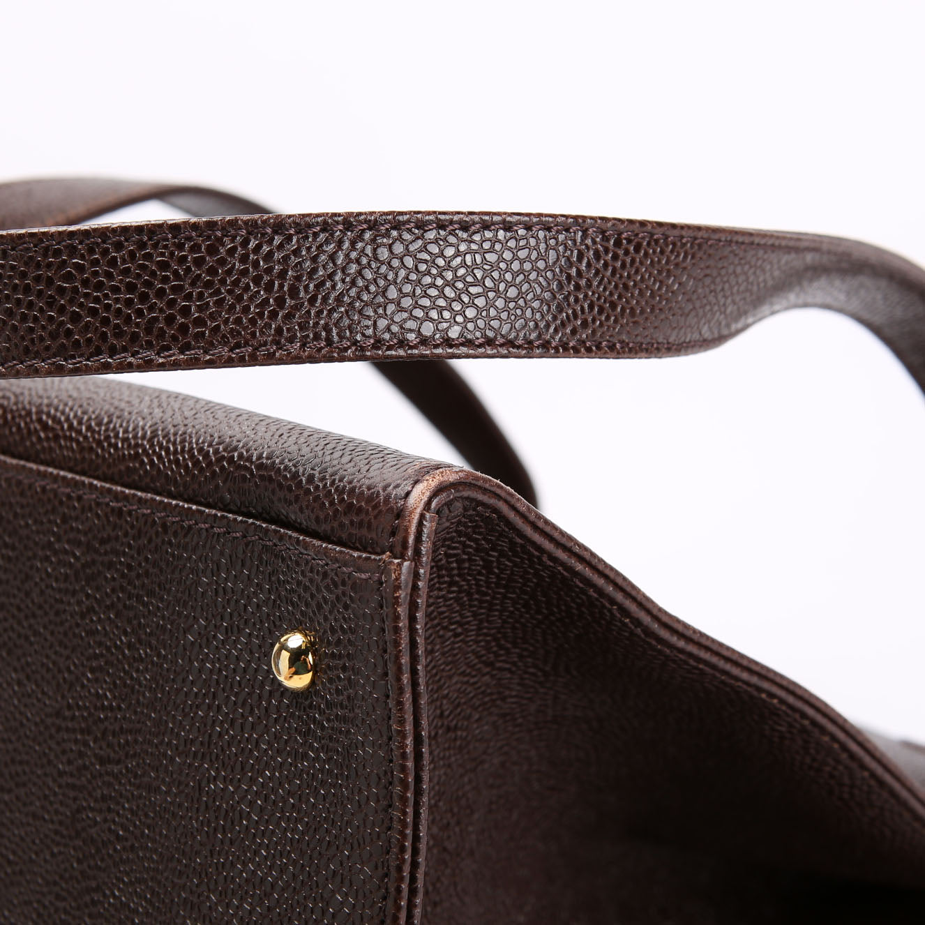 CC Timeless Shoulder Bag Caviar 5M Brown