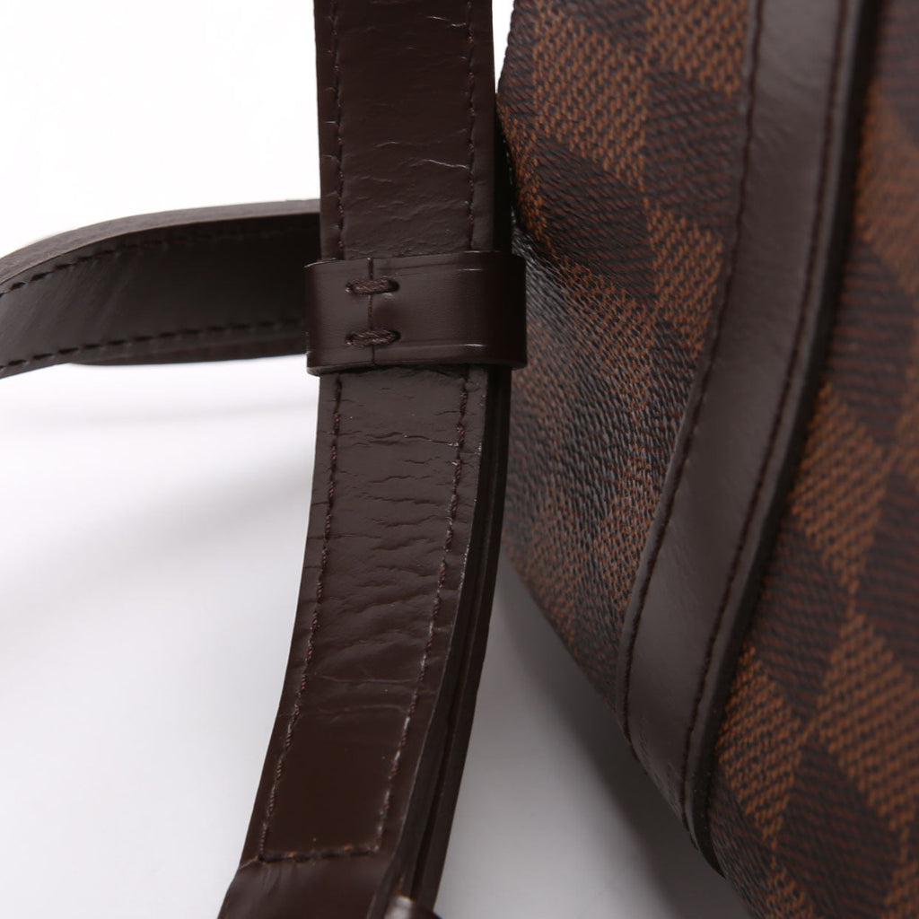 Speedy 30 Bandouliere Damier Ebene Brown/Red