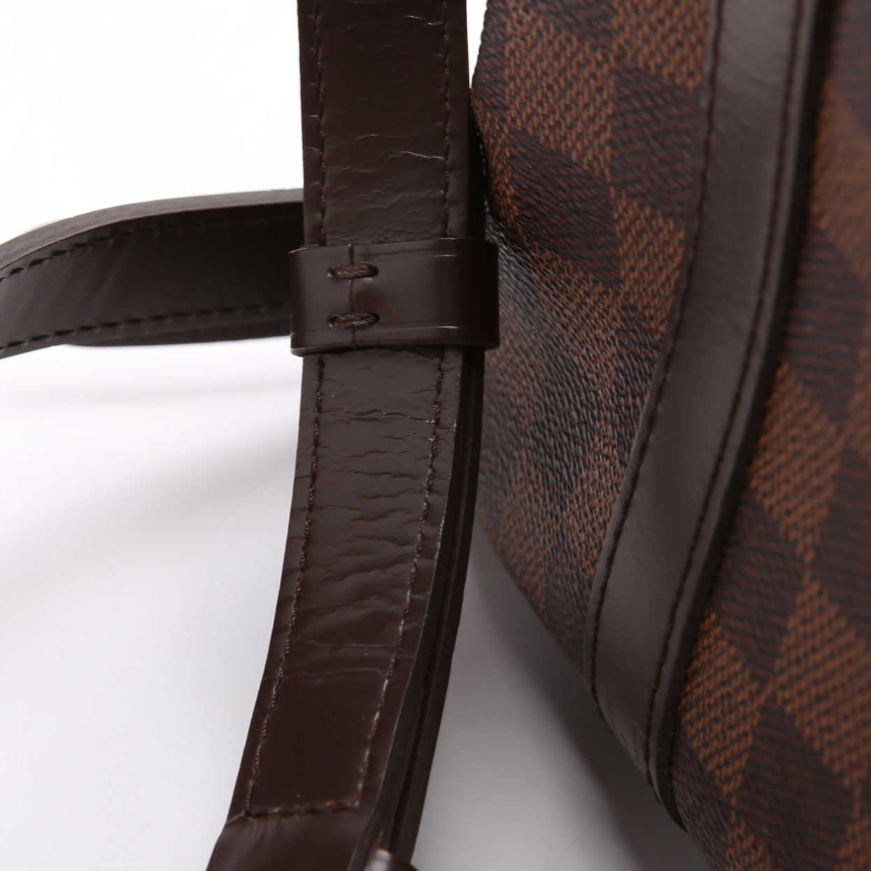 Speedy 30 Bandouliere Damier Ebene Brown/Red