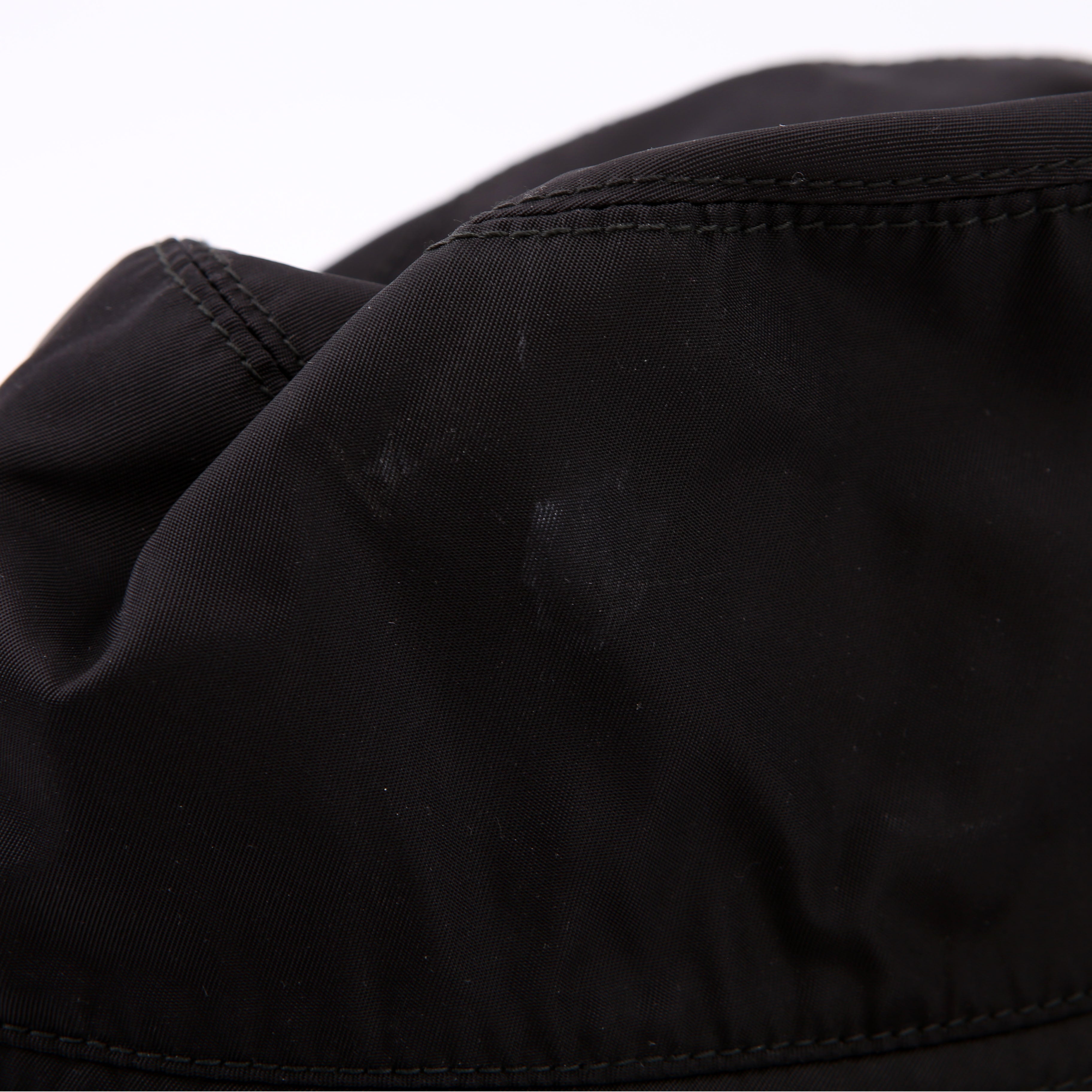 Prada Re-Nylon Triangle Logo Bucket Hat Size Medium