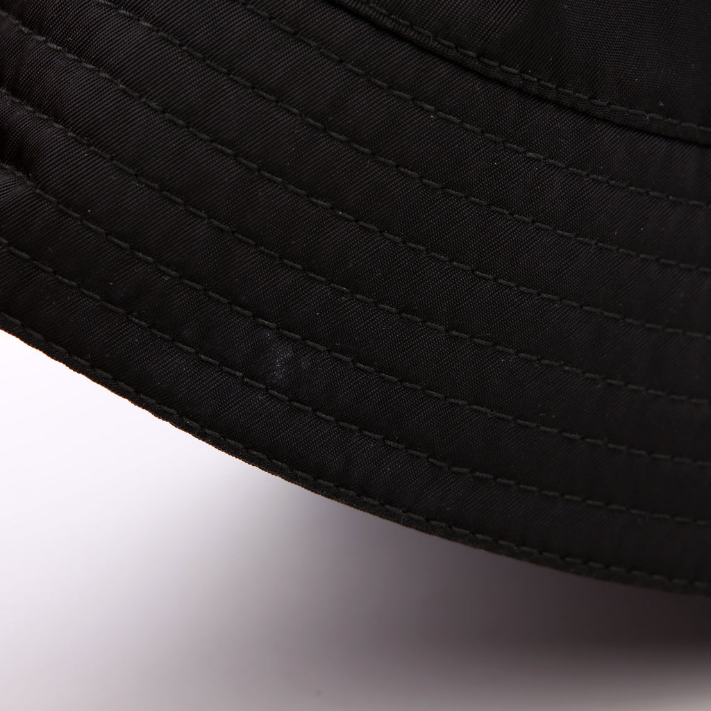 Prada Re-Nylon Triangle Logo Bucket Hat Size Medium