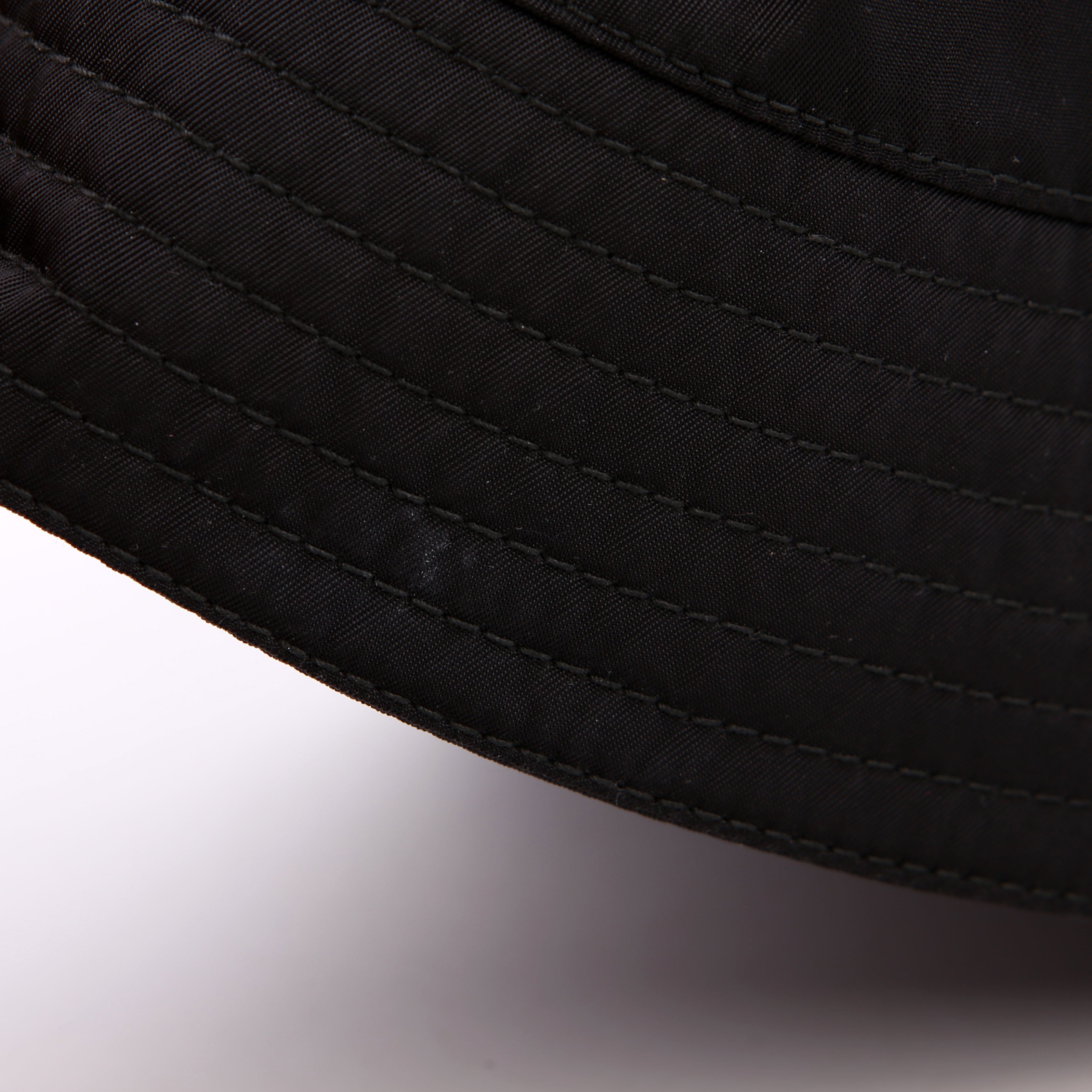 Prada Re-Nylon Triangle Logo Bucket Hat Size Medium