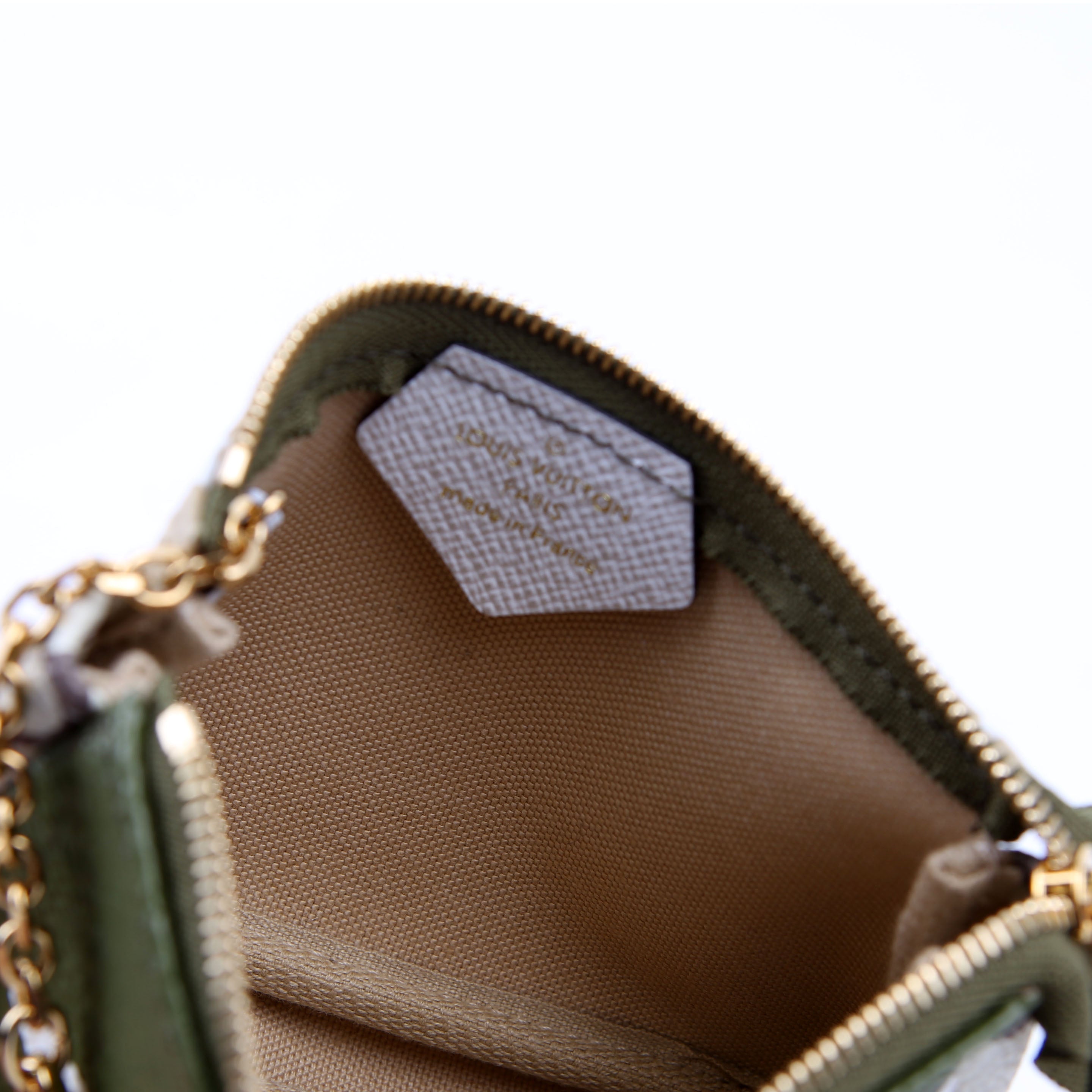 Pochette Accessories Micro Giant Monogram Green