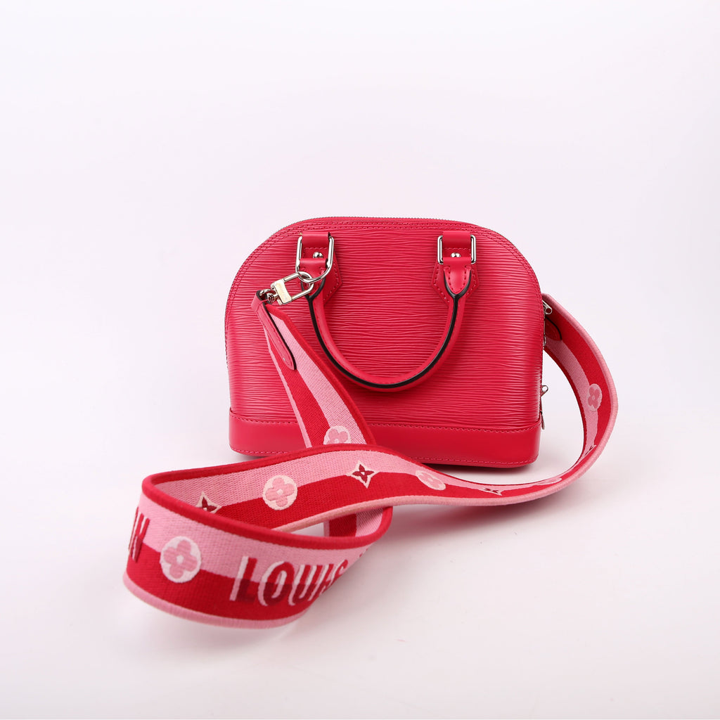 Alma BB Epi With Strap Pink