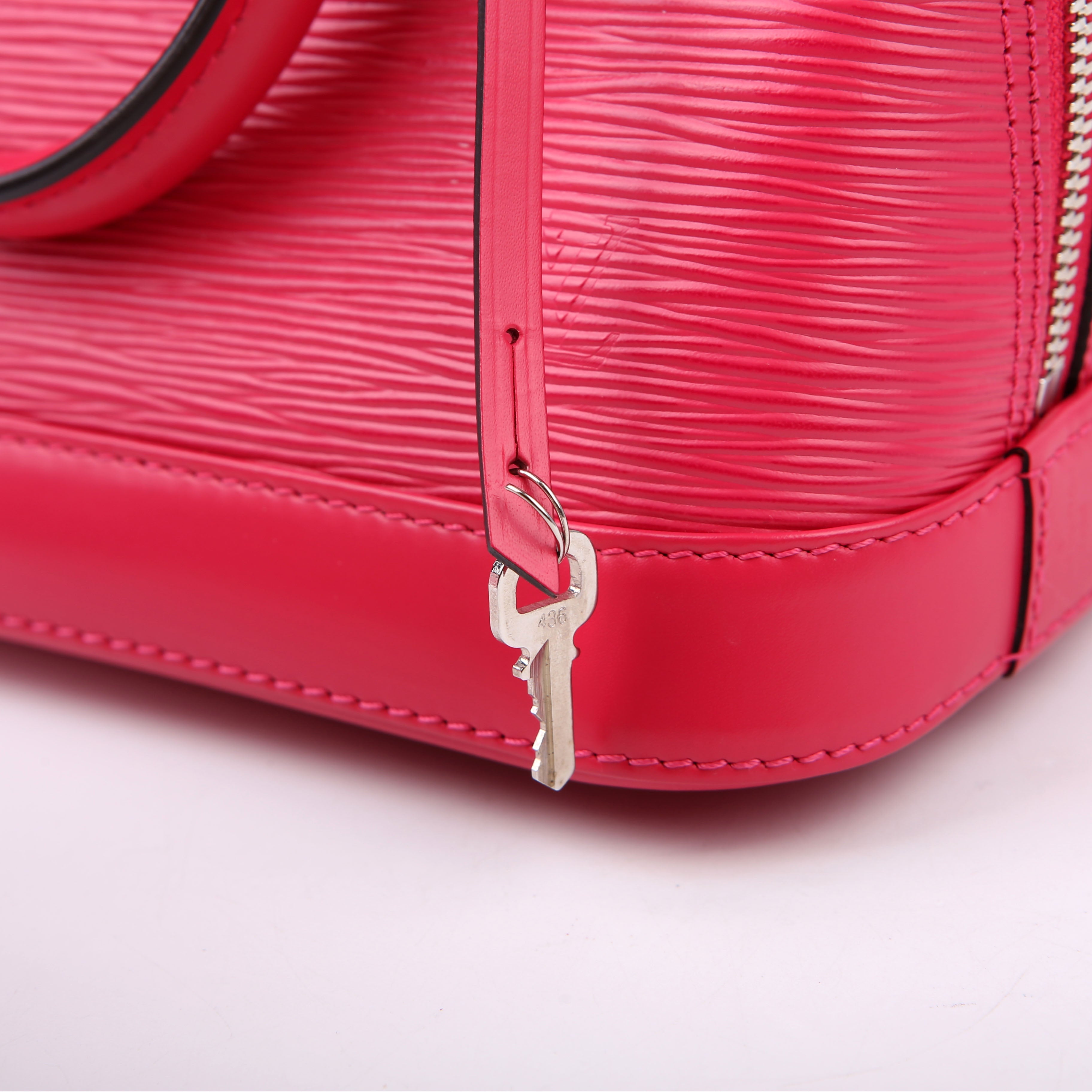 Alma BB Epi With Strap Pink