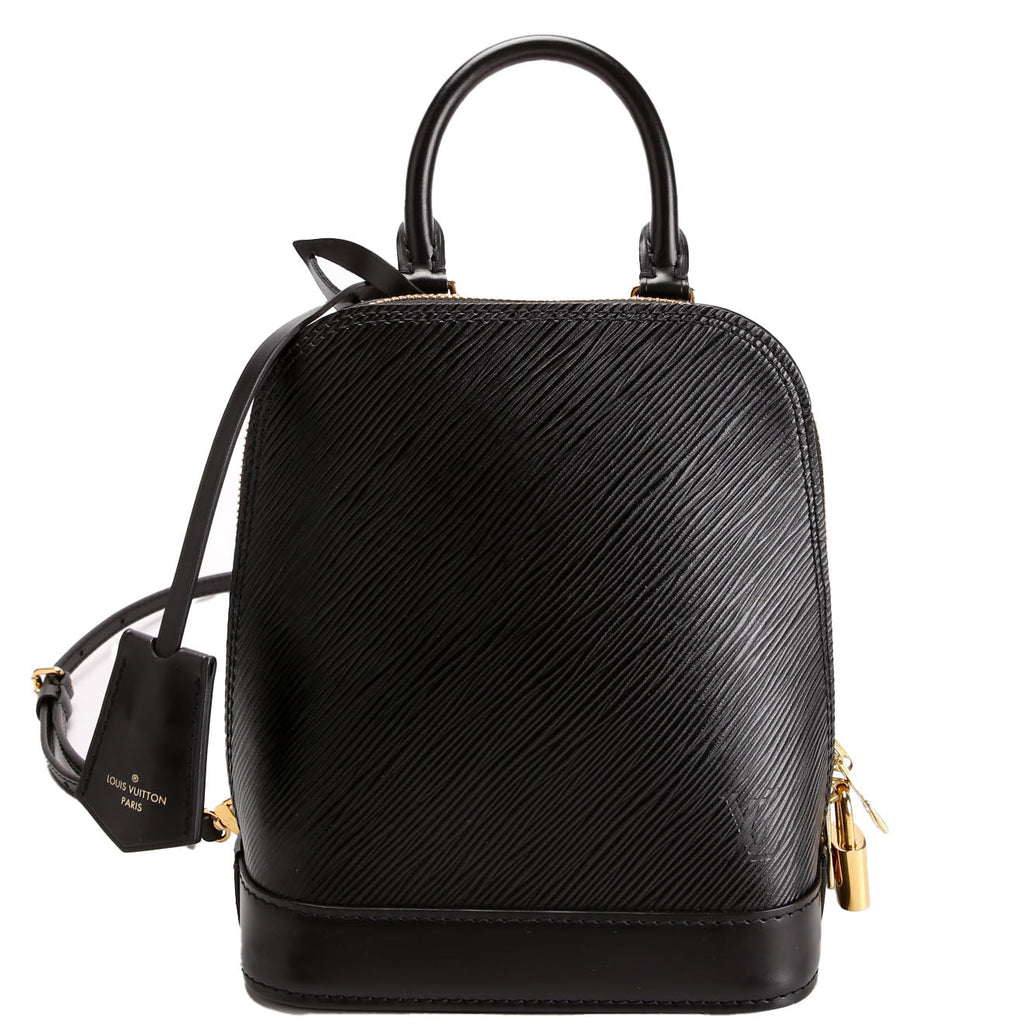 Alma Backpack Epi Leather Black