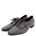 SAINT LAURENT Studded Oxfords Size 39.5 Black/Silver