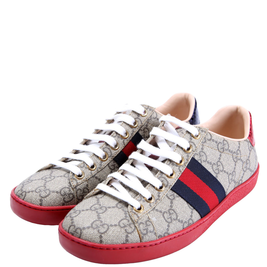 Ace Web Sneakers size 36 Red/Blue/Beige