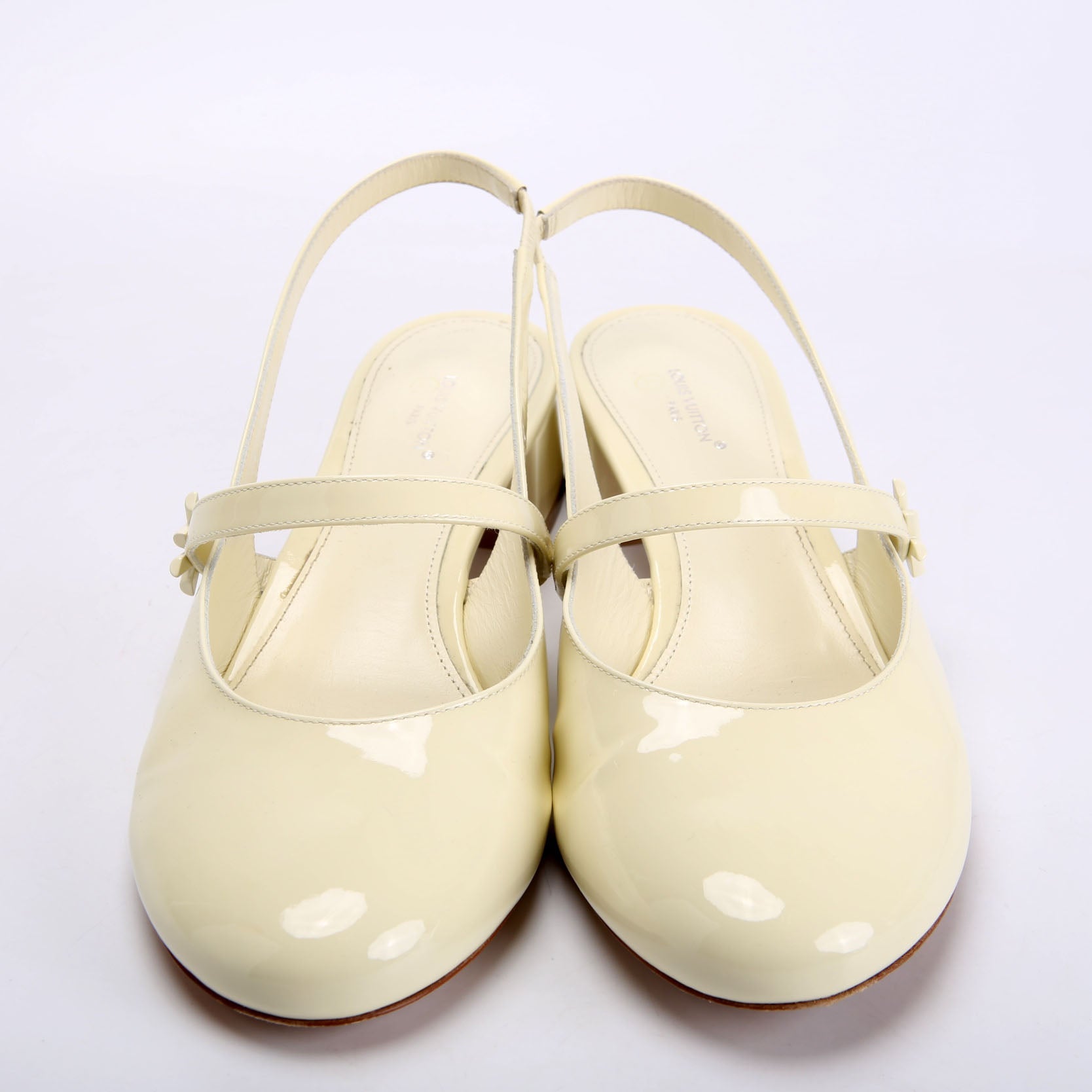 Romy Slingback Size 38.5 Cream