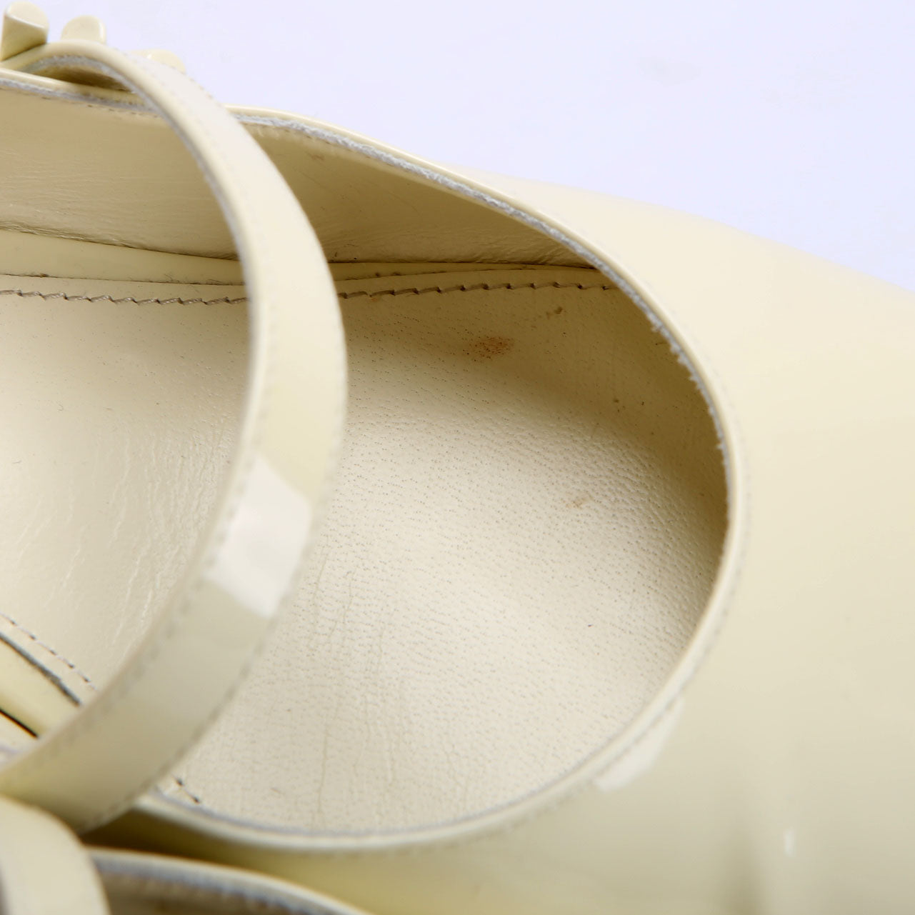 Romy Slingback Size 38.5 Cream