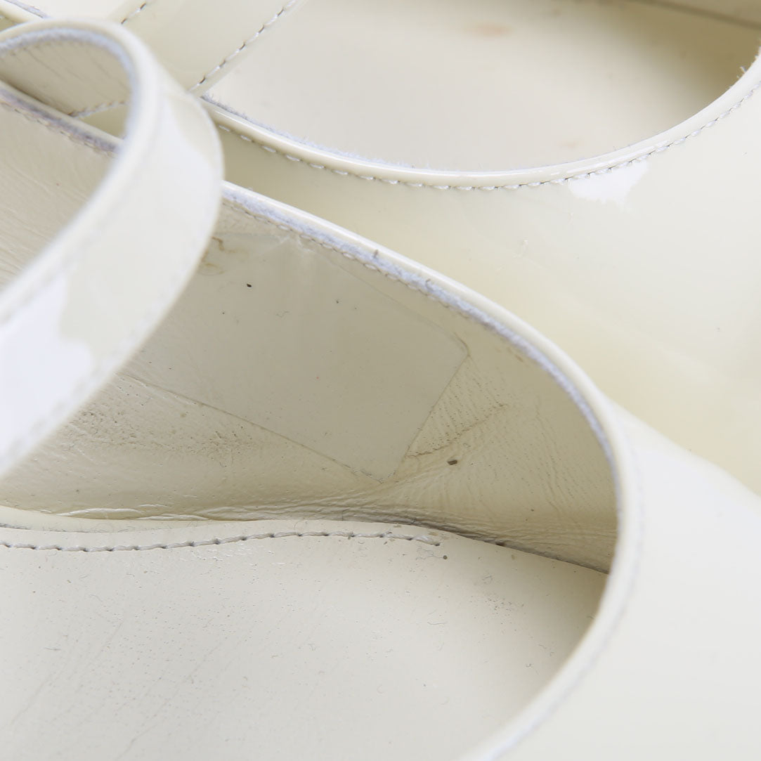 Romy Slingback Size 38.5 Cream