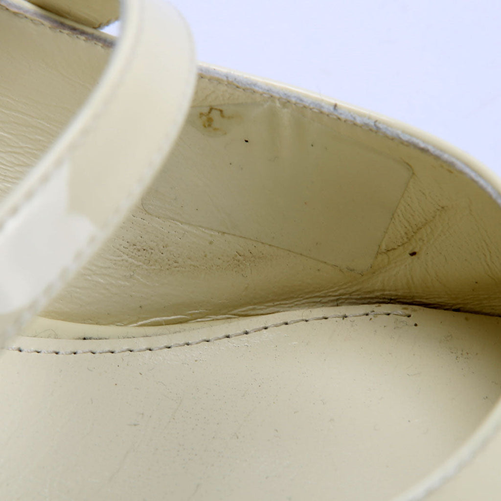 Romy Slingback Size 38.5 Cream