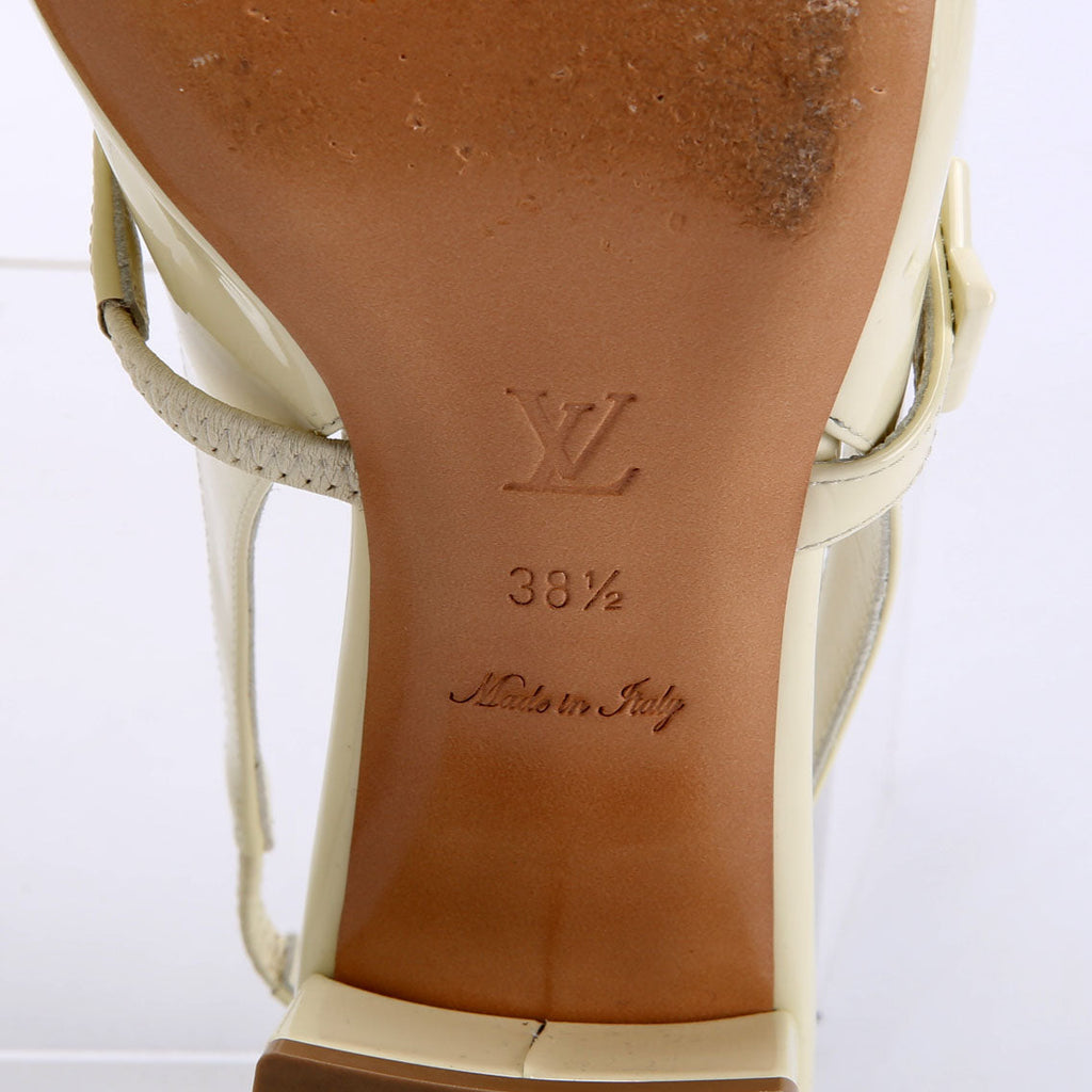 Romy Slingback Size 38.5 Cream