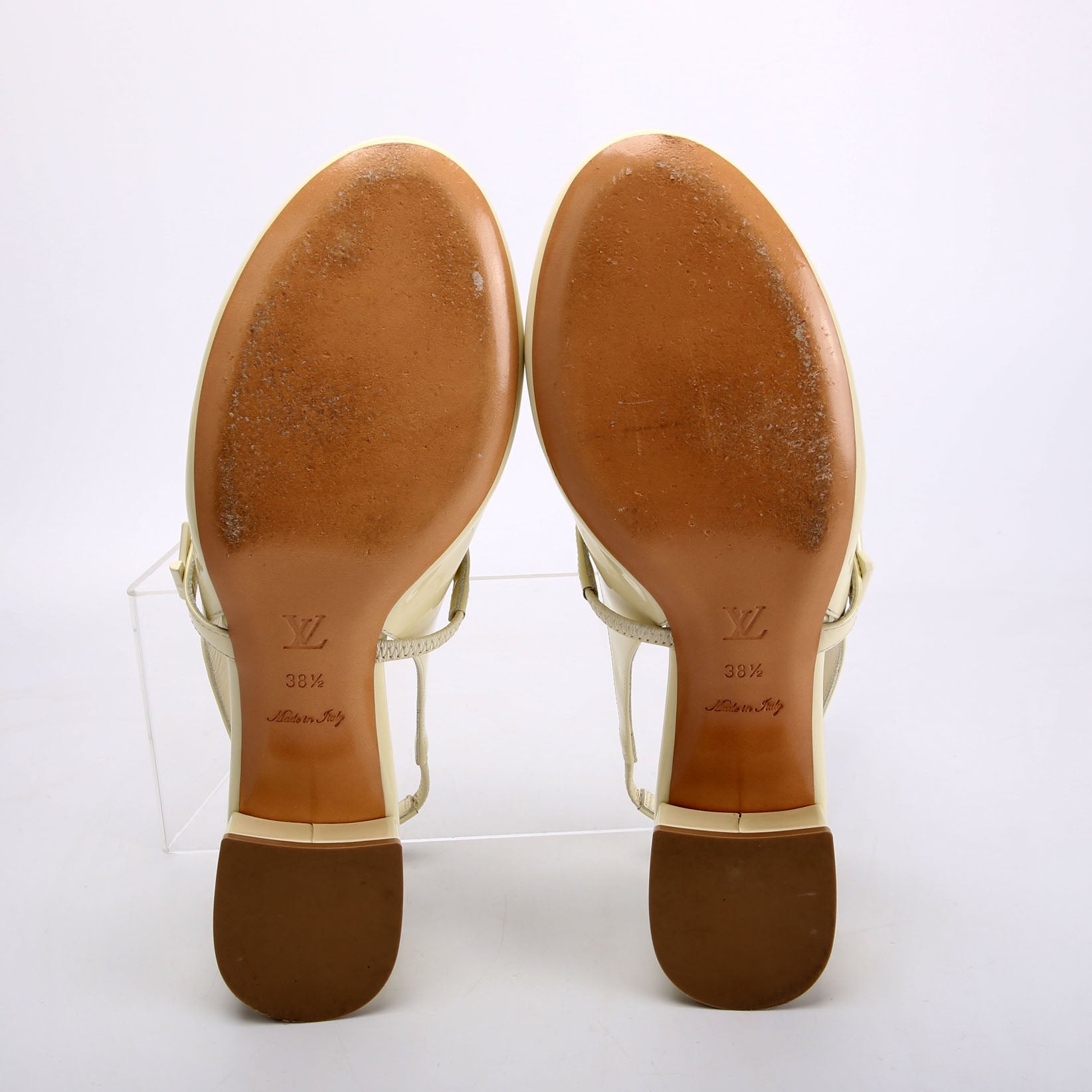 Romy Slingback Size 38.5 Cream