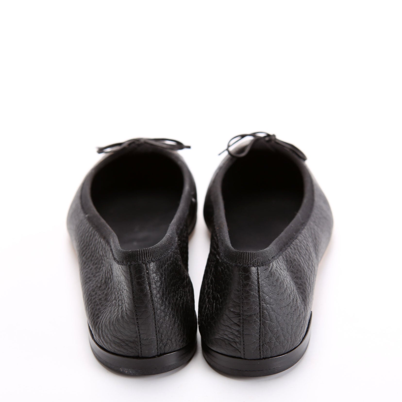Interlocking G Ballet Flats Size 36 Black
