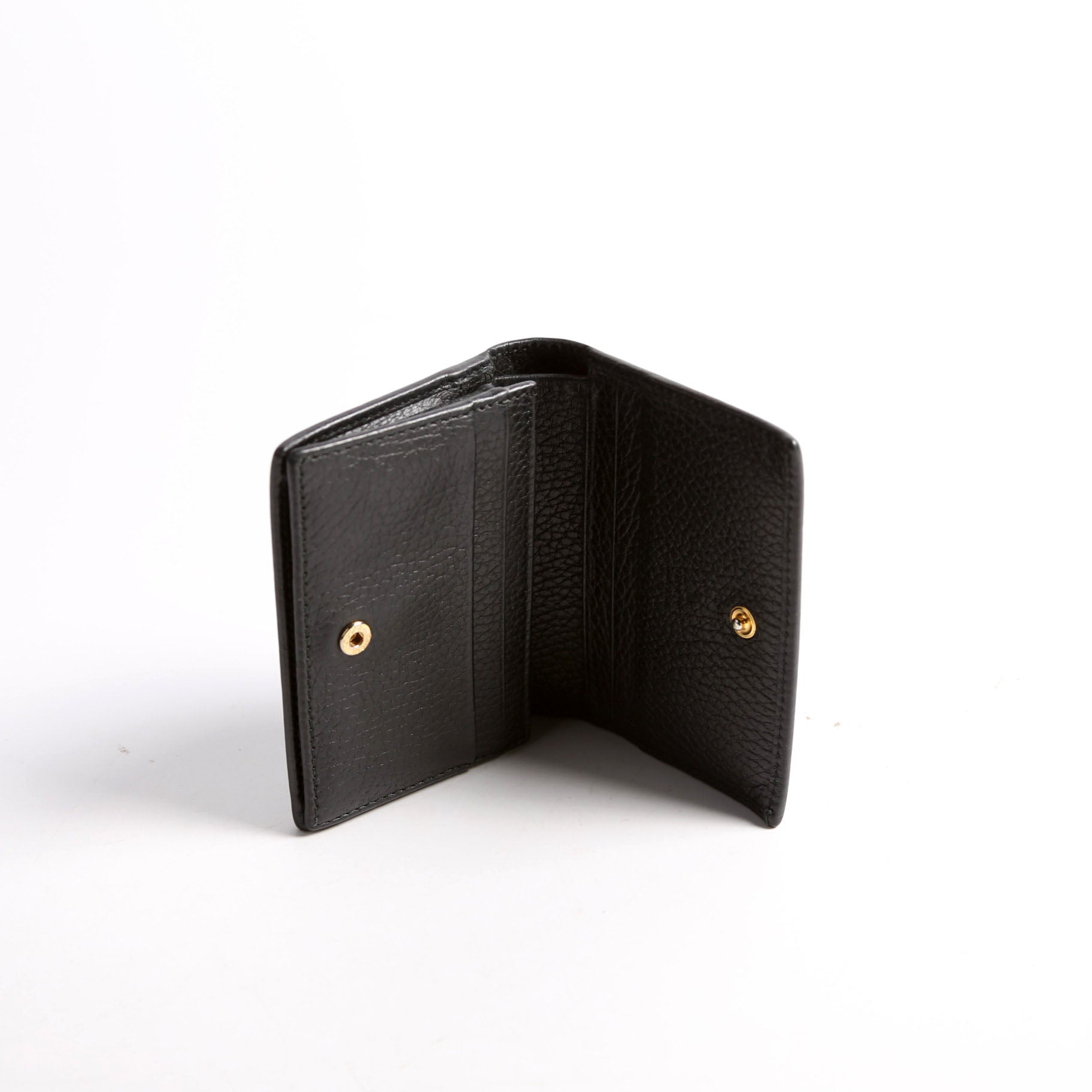 Gucci 456126 GG Marmont Card Case Black