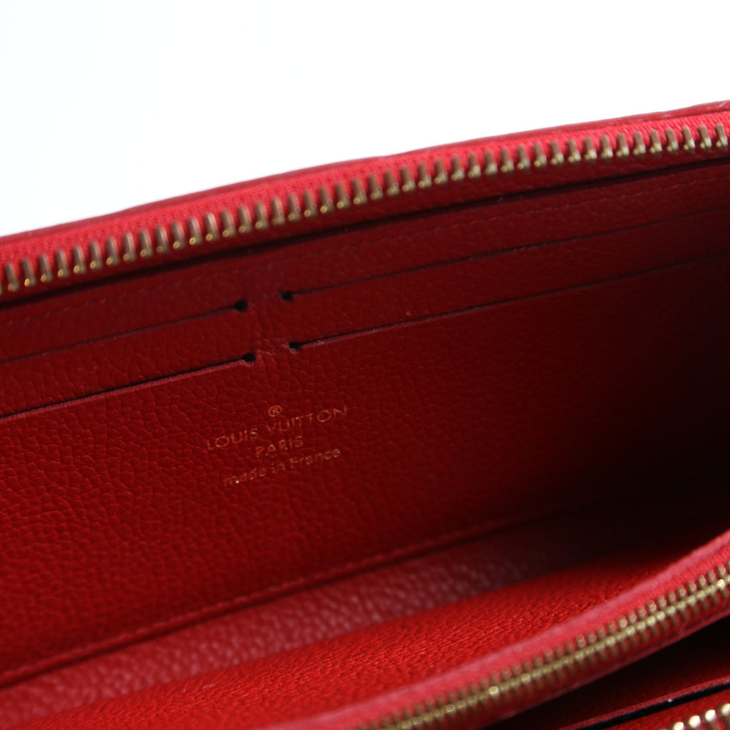Clemence Wallet Empreinte Flower Navy