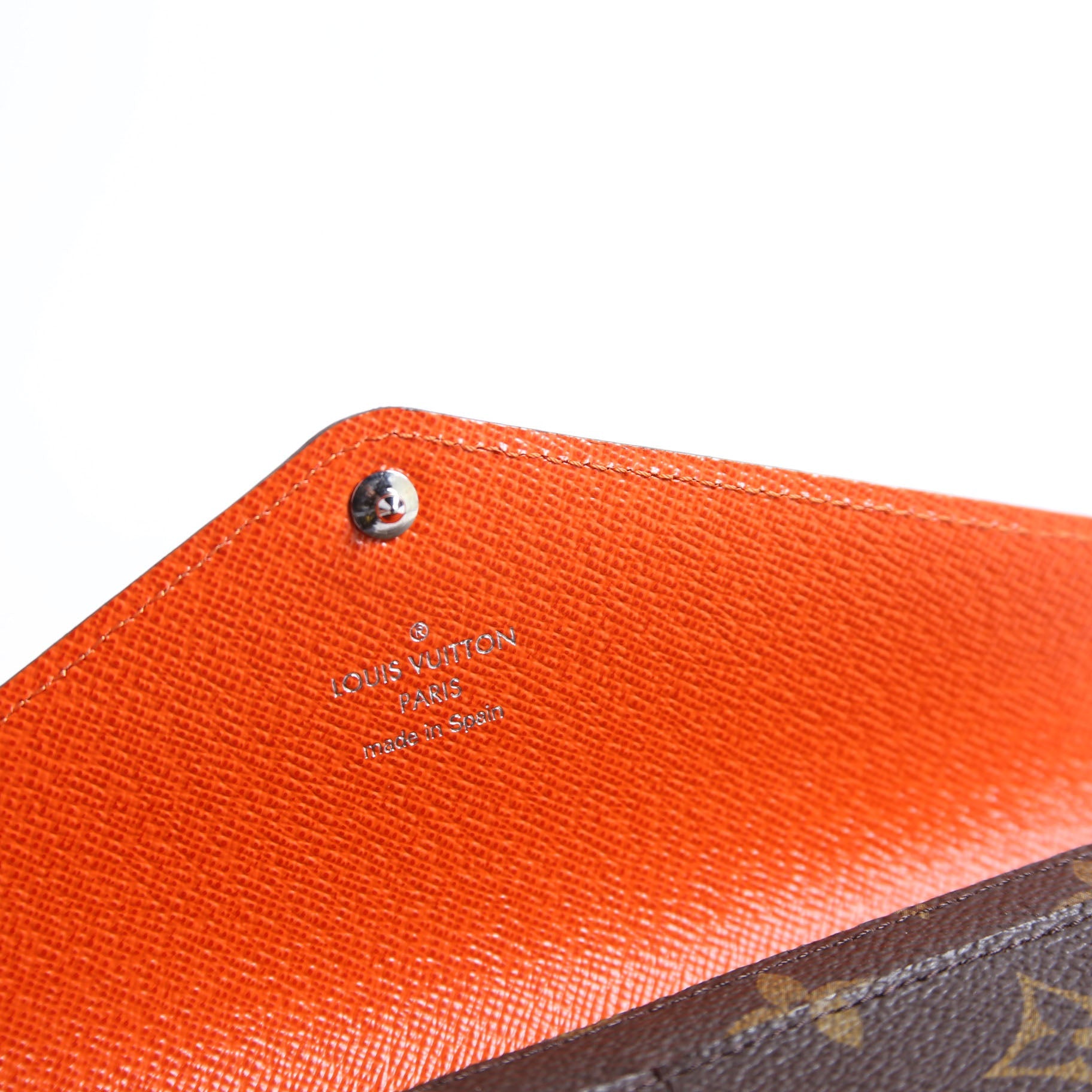 Marie Lou Long Monogram Epi Orange