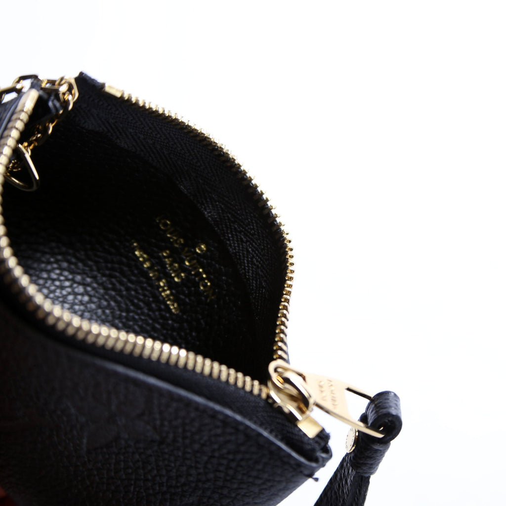Pochette Cles Empreinte Black
