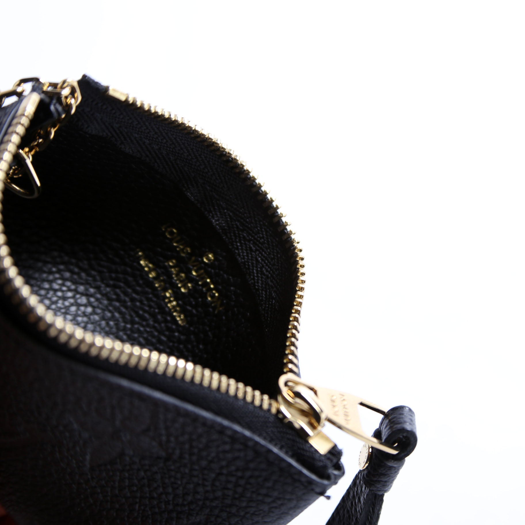 Pochette Cles Empreinte Black