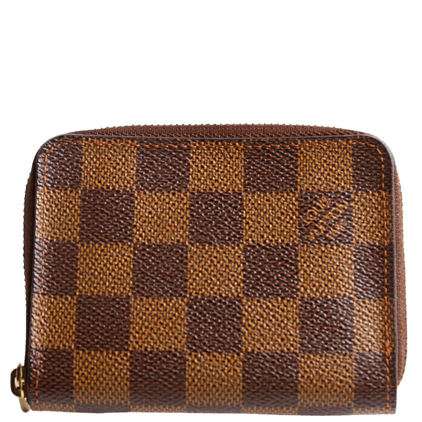 Zippy Coin Purse Damier Ebene Brown