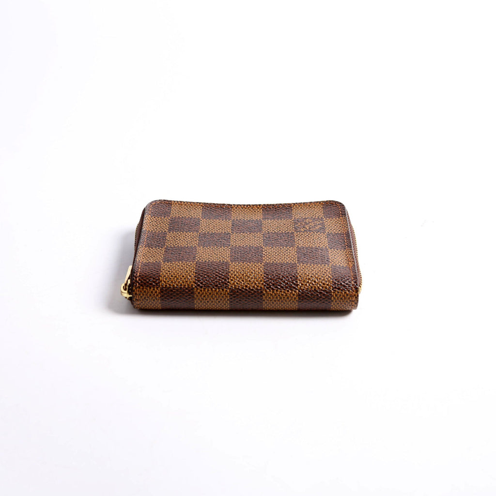 Zippy Coin Purse Damier Ebene Brown