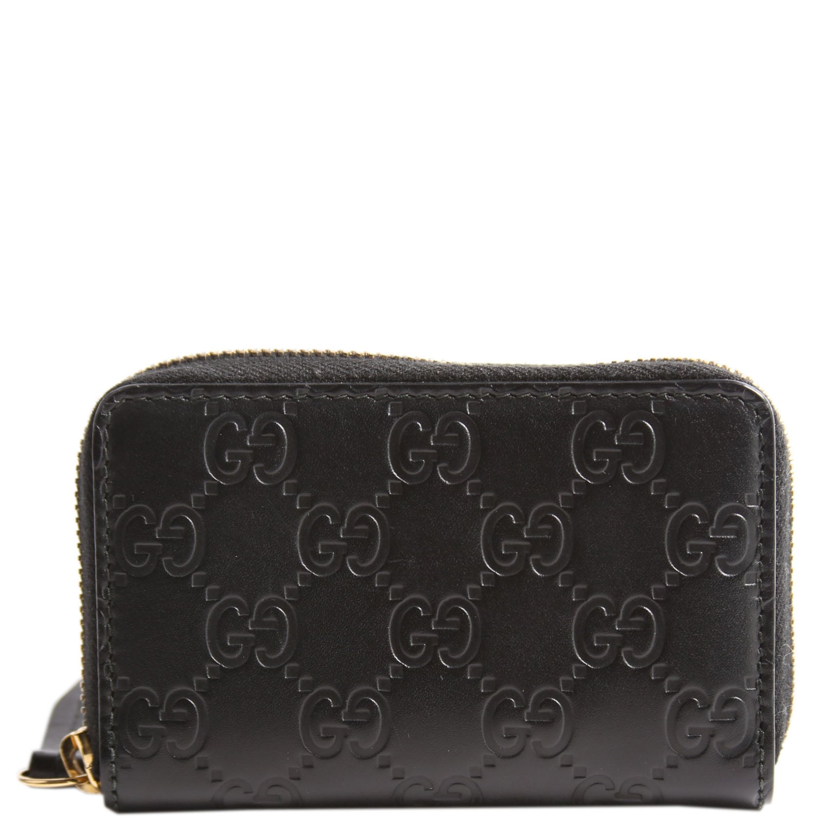 447939 Zip Around Card Case Black