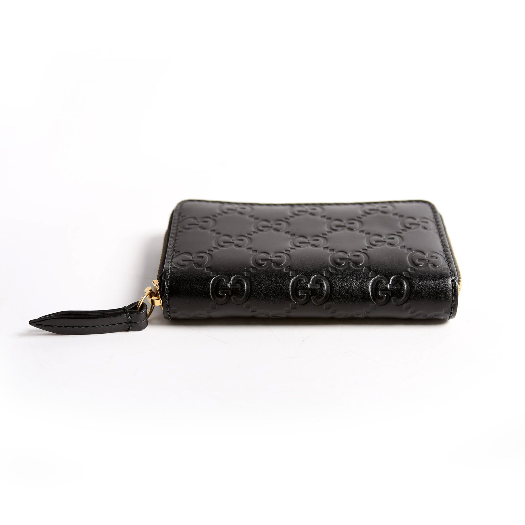 447939 Zip Around Card Case Black