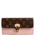 Cherrywood Long Wallet Pink