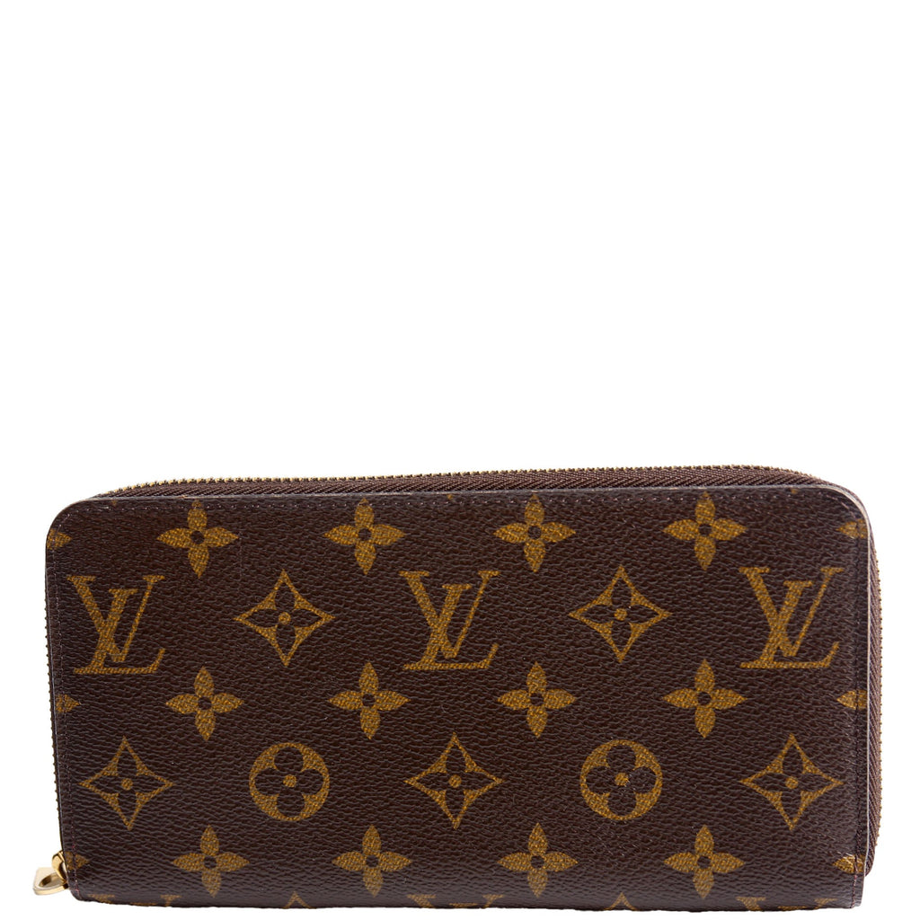 Zippy Wallet Monogram Berry