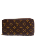 Zippy Wallet Monogram Berry