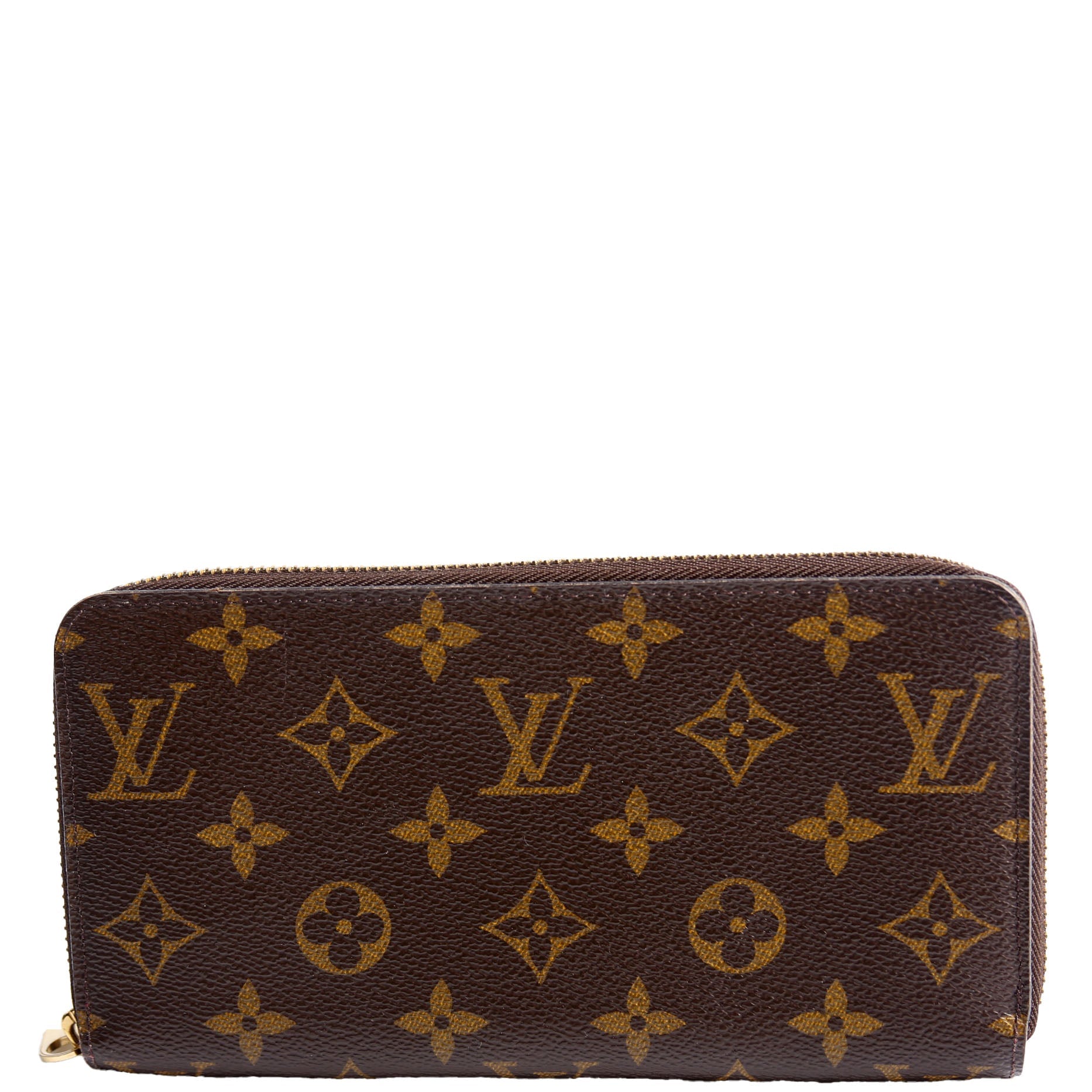 Zippy Wallet Monogram Berry