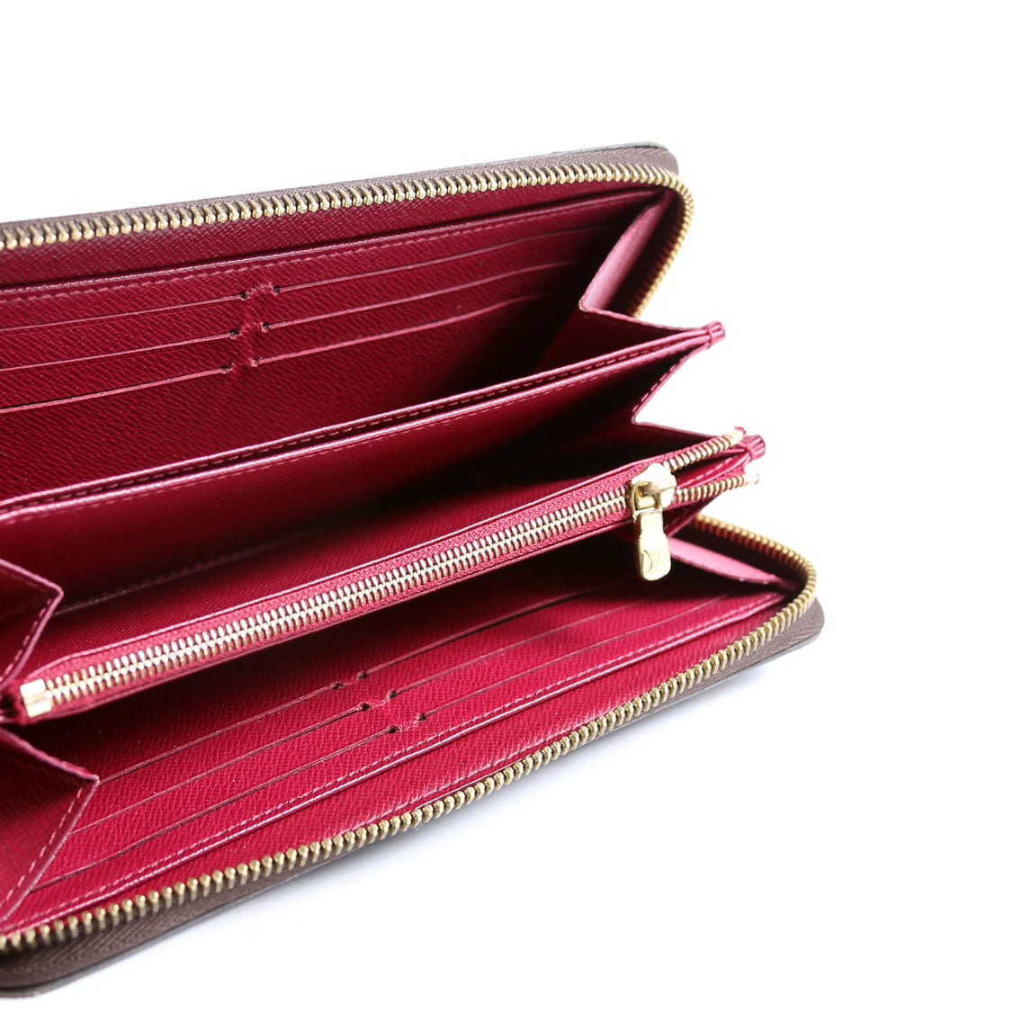 Zippy Wallet Monogram Berry