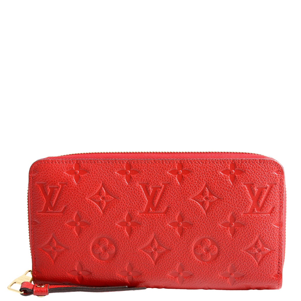 Zippy Wallet Empreinte Red