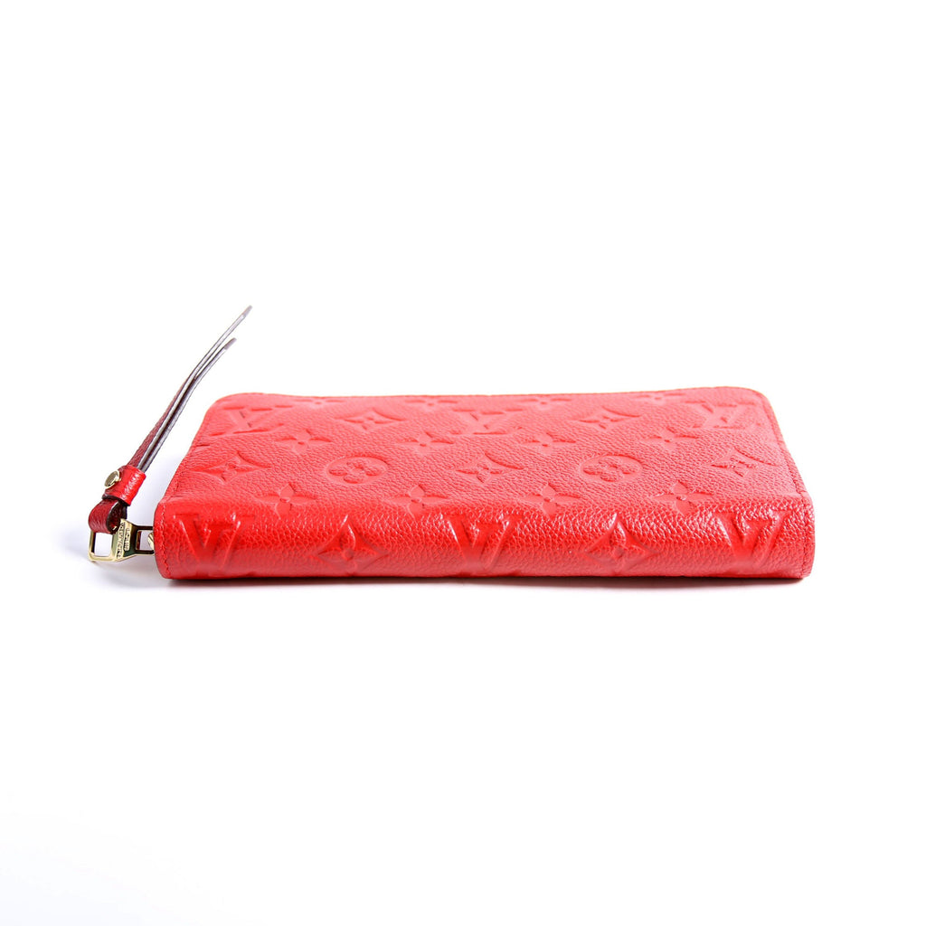 Zippy Wallet Empreinte Red