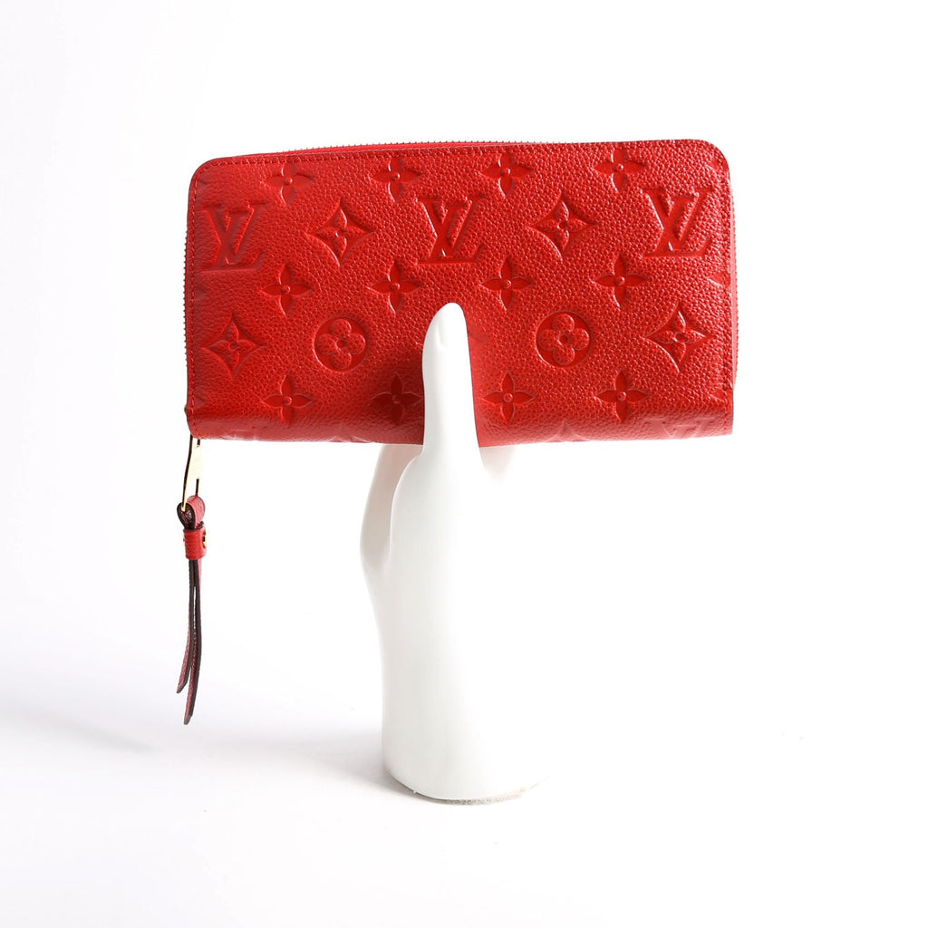 Zippy Wallet Empreinte Red