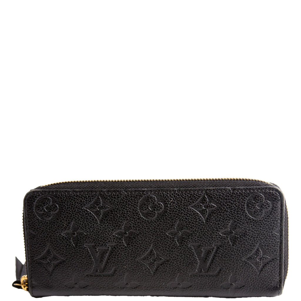 Clemence Wallet Empreinte Black