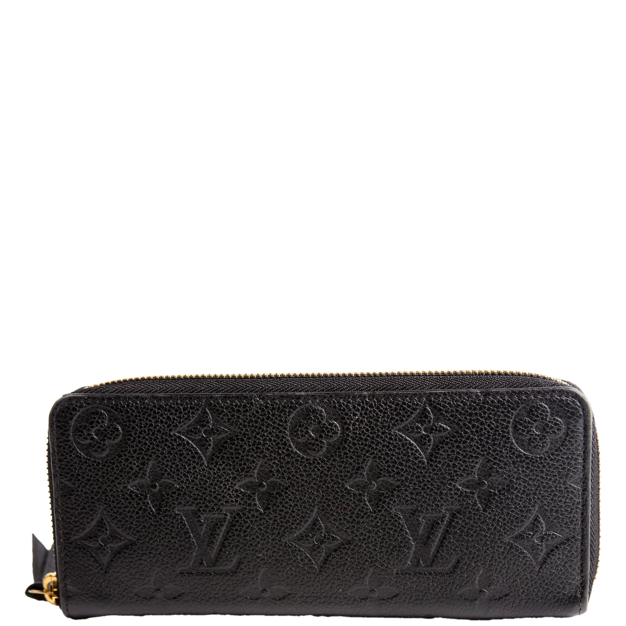 Clemence Wallet Empreinte Black