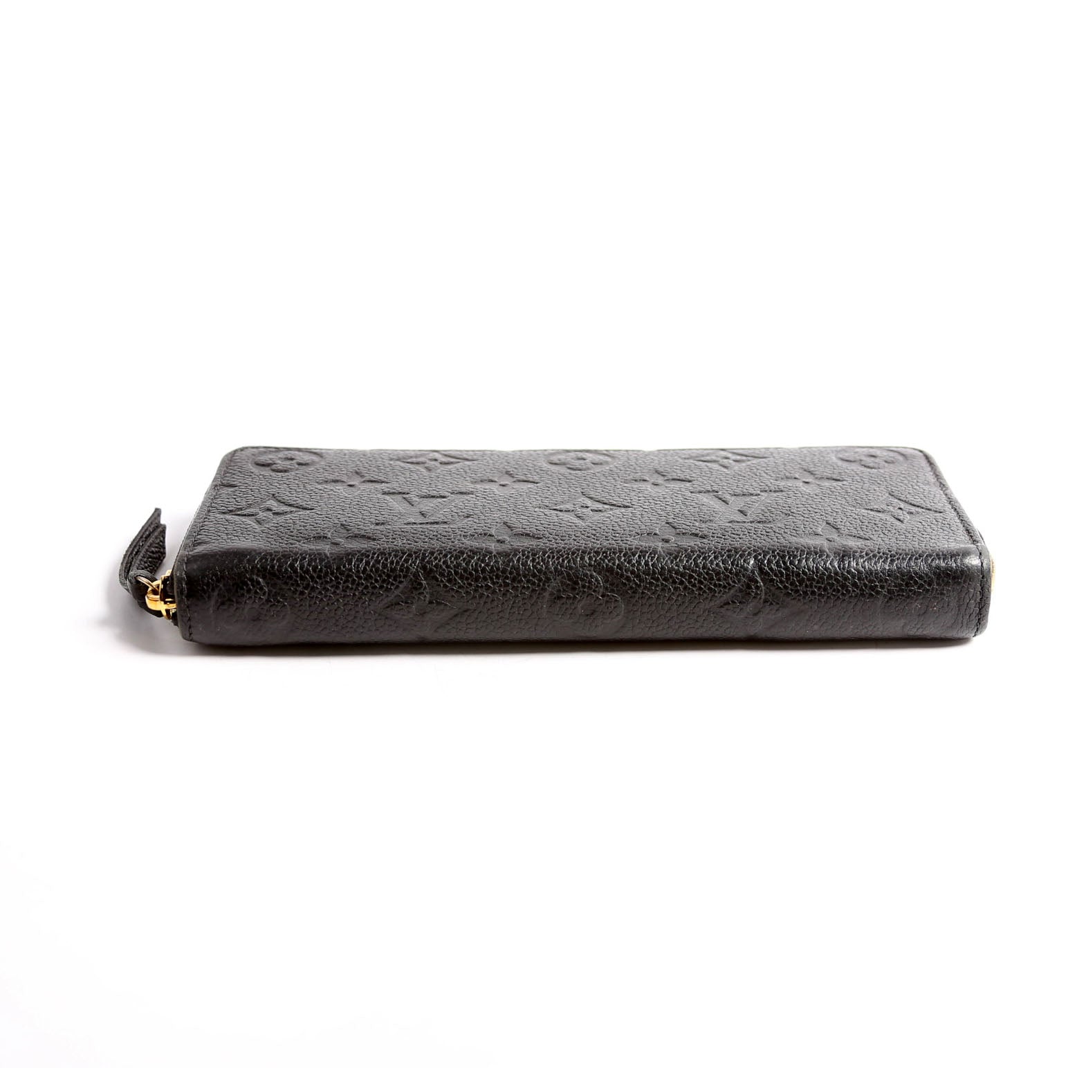 Clemence Wallet Empreinte Black
