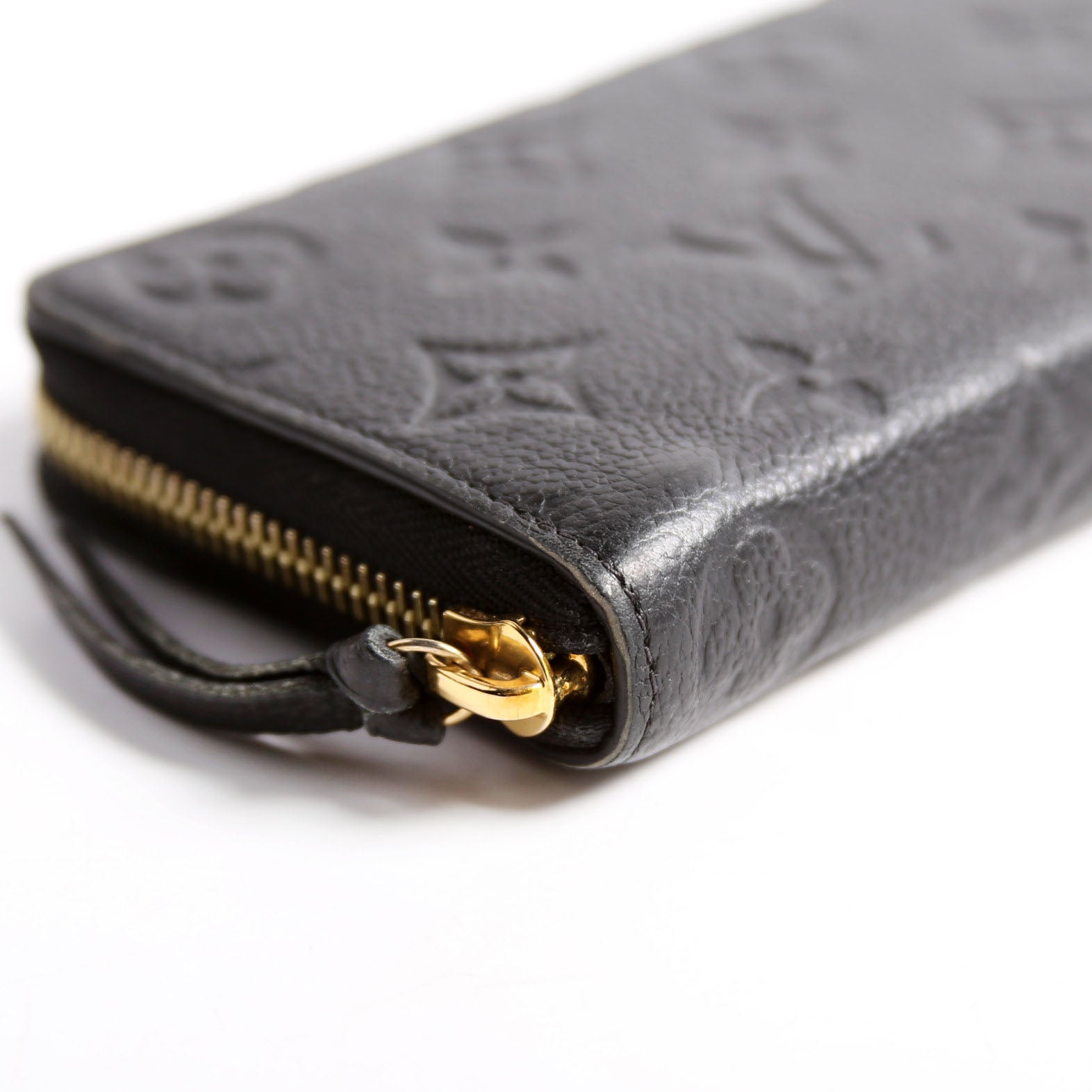 Clemence Wallet Empreinte Black