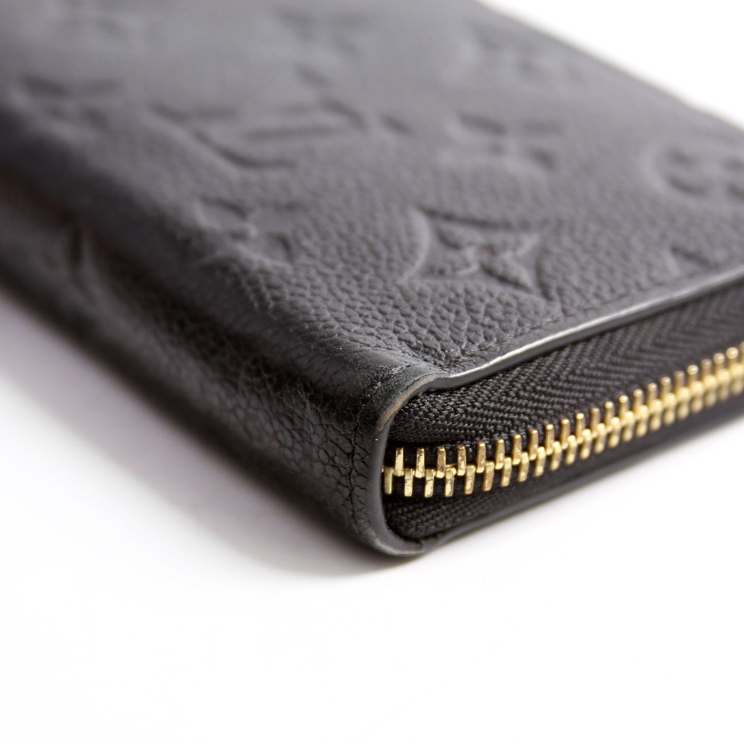 Clemence Wallet Empreinte Black