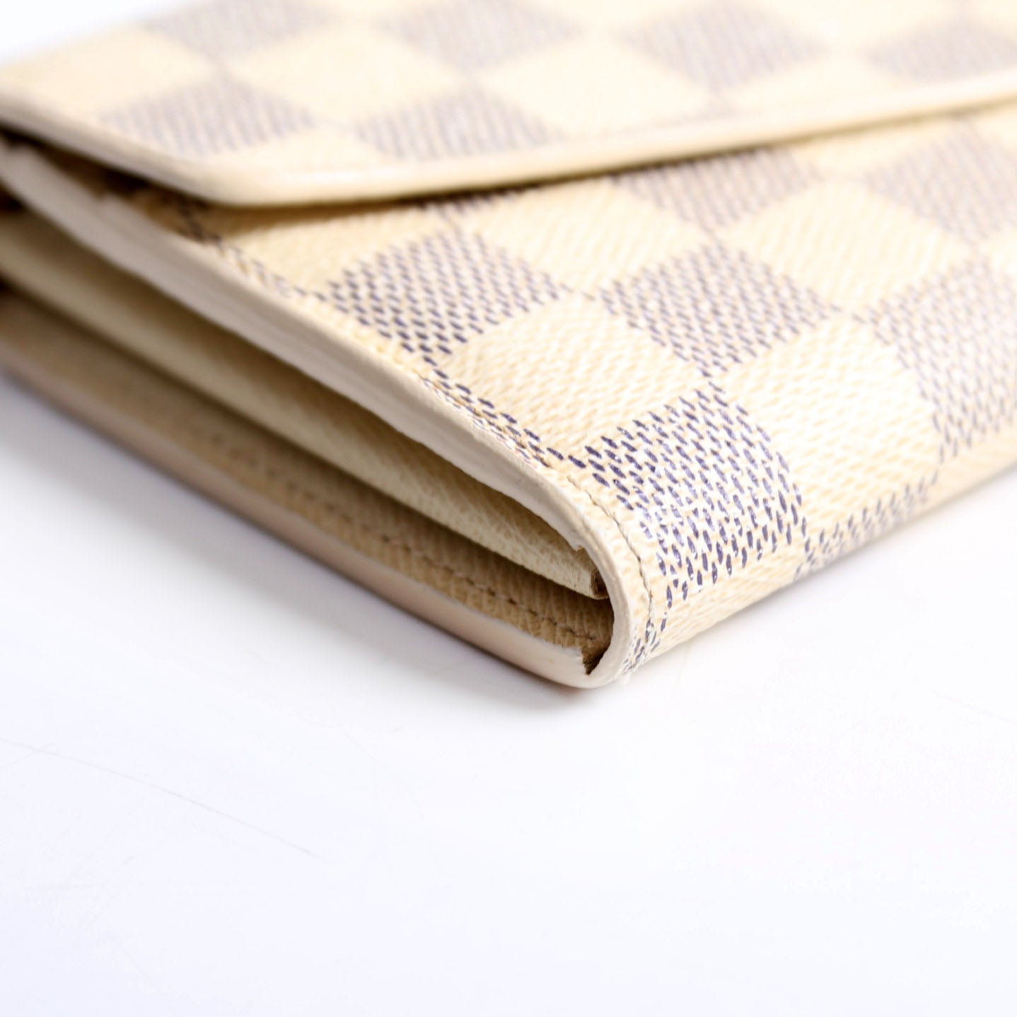 Sarah Wallet Damier Azur
