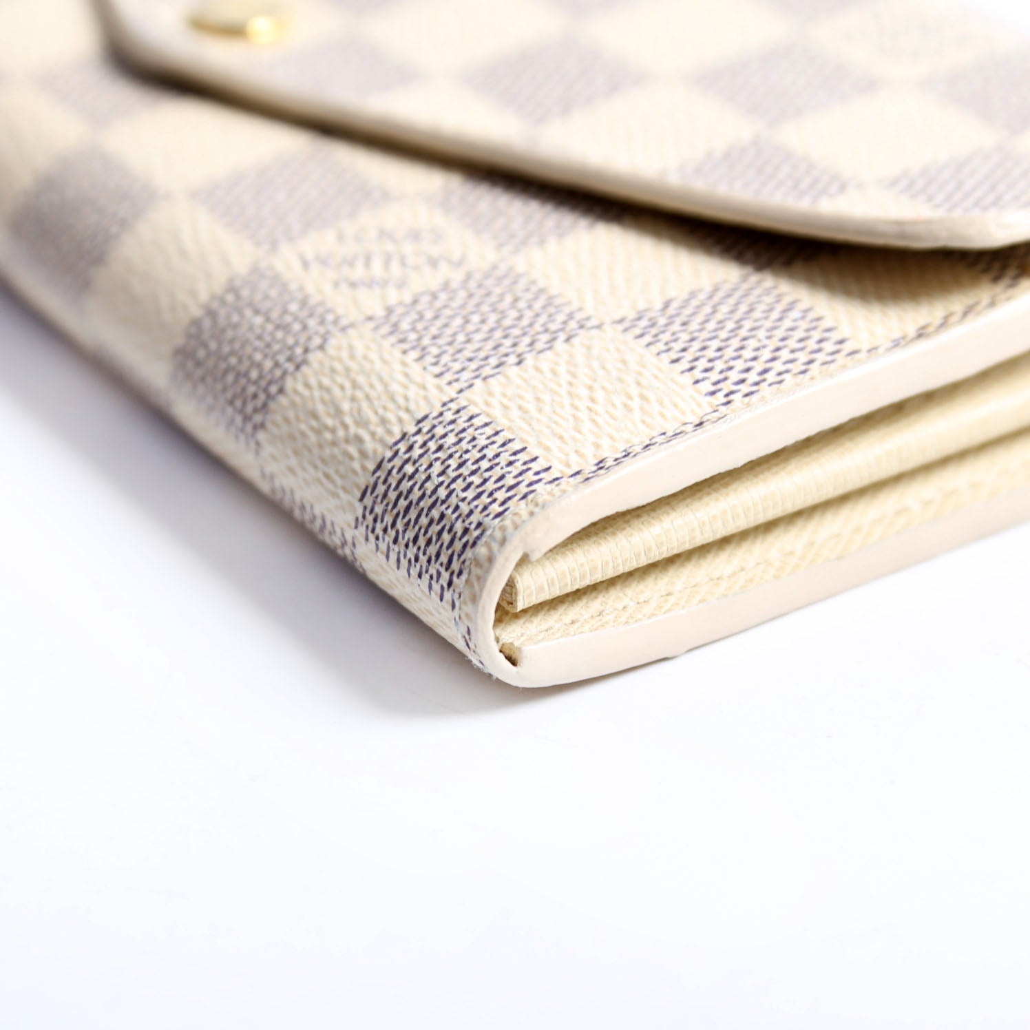 Sarah Wallet Damier Azur