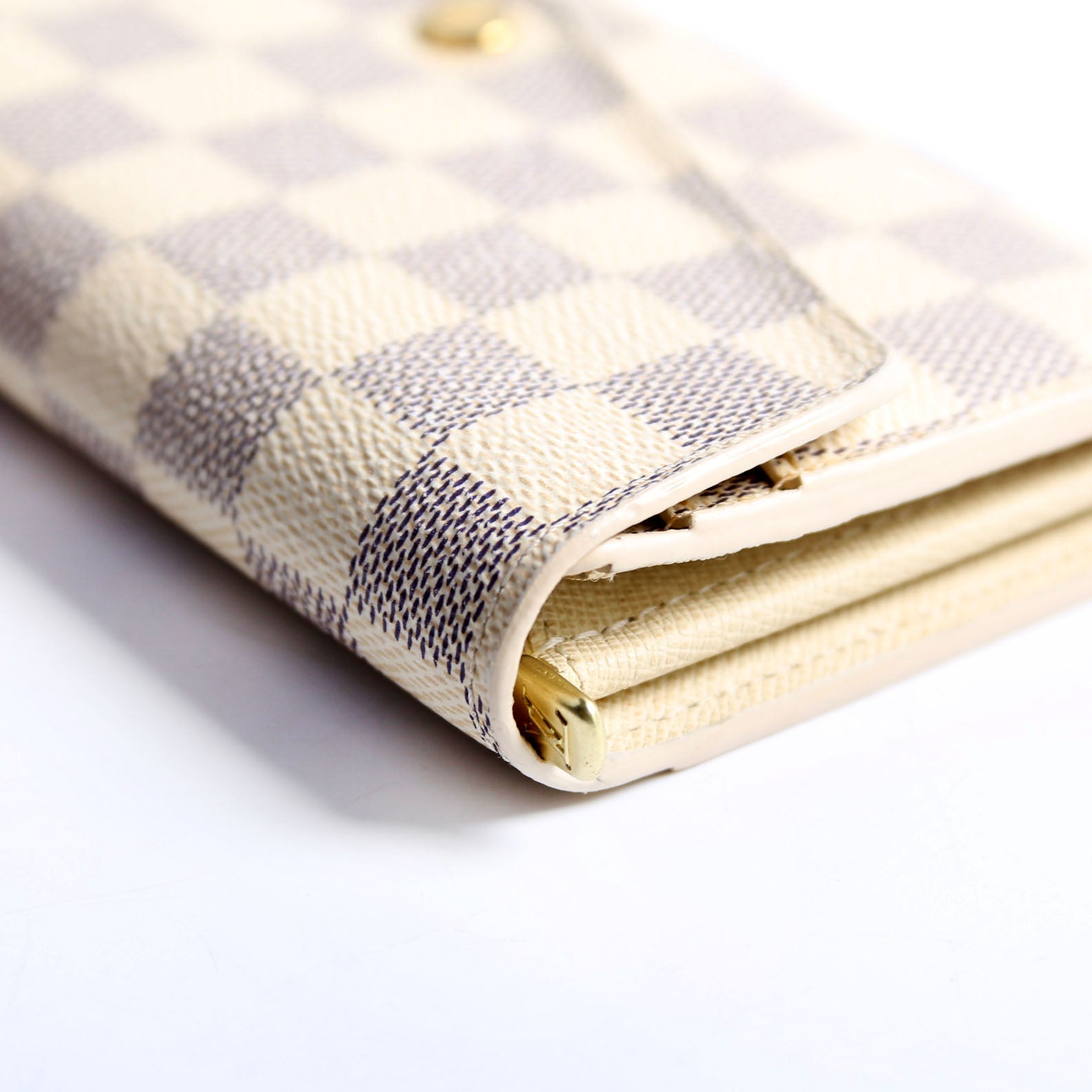 Sarah Wallet Damier Azur
