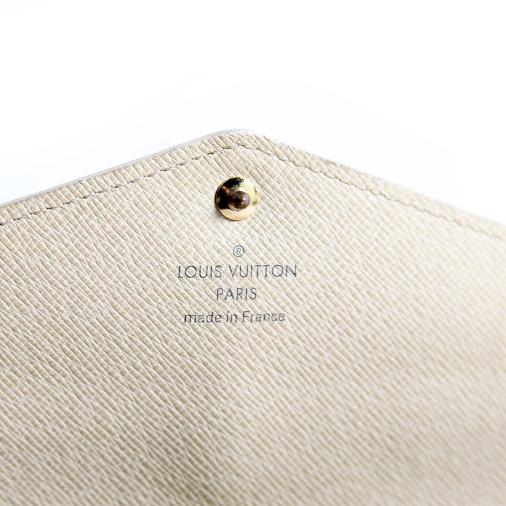 Sarah Wallet Damier Azur
